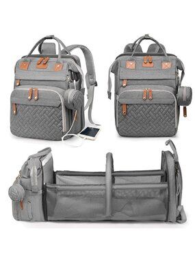 New Baby Diaper Bag with Changing Station